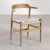 Noel Solid Wood Dining Chair | Classic Kitchen Seating – Oakvello
