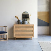 Louis Solid Wood Chest of Drawers | Classic Bedroom Storage Dresser – Oakvello