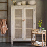 Solid Wood Almirah | Living Room & Bedroom Storage Wardrobe – Oakvello