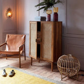 Solid Wood Sideboard | Premium Living Room Storage Furniture – Oakvello