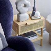 Handcrafted Solid Wood Side Table | Living Room Accent Furniture – Oakvello