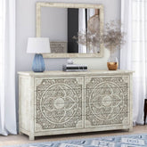 Solid Wood 8-Drawer Chest | Large Bedroom Storage Dresser – Oakvello