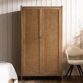 Jodhpuri Bali Style Solid Wood Wardrobe | Handcrafted Bedroom Storage – Oakvello