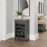 Solid Wood Wine Cabinet | Elegant Home Bar Storage Furniture – Oakvello