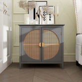 Modern Contemporary Solid Wood Sideboard | Living Room Storage Cabinet – Oakvello