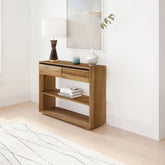 Solid Wood Storage Console Table | Entryway & Hallway Furniture – Oakvello