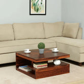 Solid Sheesham Wood Coffee Table | Living Room Centre Table – Oakvello