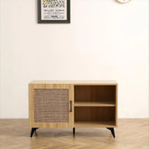 Modern Solid Wood Shoe Storage Cabinet | Entryway Hallway Furniture – Oakvello