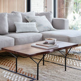 Solid Wood Live Edge Coffee Table | Natural Slab Living Room Furniture – Oakvello