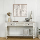 Handcrafted Solid Wood Console Table | Heritage Entryway Furniture – Oakvello