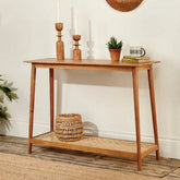 Jodhpur Solid Wood Console Table | Heritage Entryway Furniture – Oakvello