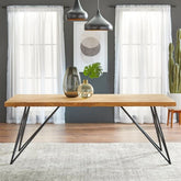 Solid Wood Dining Table | Classic Kitchen & Dining Room Furniture – Oakvello
