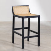 High Solid Wood Bar Stool | Premium Kitchen & Bar Seating – Oakvello