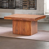 Classic Solid Sheesham Wood Dining Table | Premium Kitchen Furniture – Oakvello