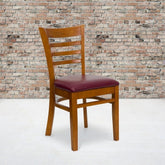 Ladder Back Solid Wood Dining Chair | Timeless Kitchen & Dining Seating – Oakvello