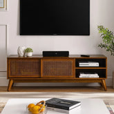 Walnut Solid Wood Desk with Cord Management | Home Office Furniture – Oakvello