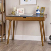 Solid Teak Wood Study Table | Home Office Writing Desk – Oakvello