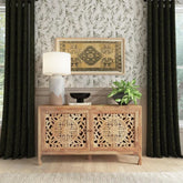 2-Door Solid Wood Cabinet | Versatile Storage Furniture – Oakvello