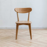 Natural Oak Solid Wood Dining Chair | Kitchen & Dining Seating – Oakvello