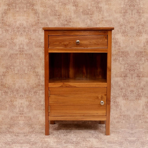 Simple Solid Wood Bedside Table | Minimalist Bedroom Nightstand – Oakvello