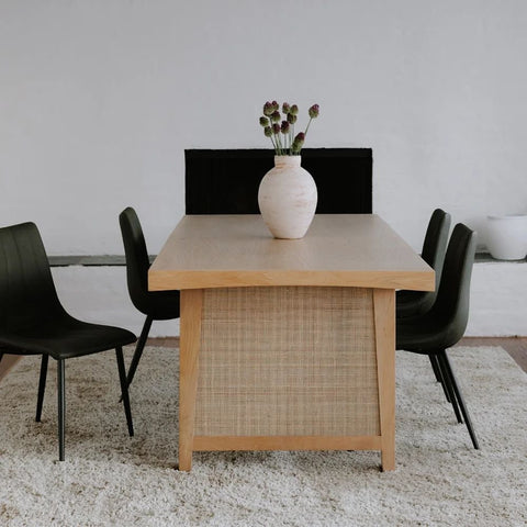 Harrington Handcrafted Solid Wood Dining Table | Heritage Kitchen Furniture – Oakvello