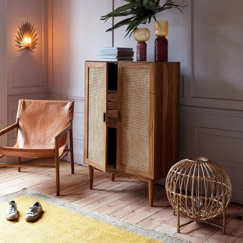 Solid Wood Sideboard | Premium Living Room Storage Furniture – Oakvello