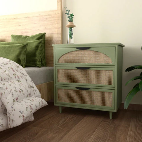 Mabelle Solid Wood Chest of Drawers | Elegant Bedroom Storage Dresser – Oakvello