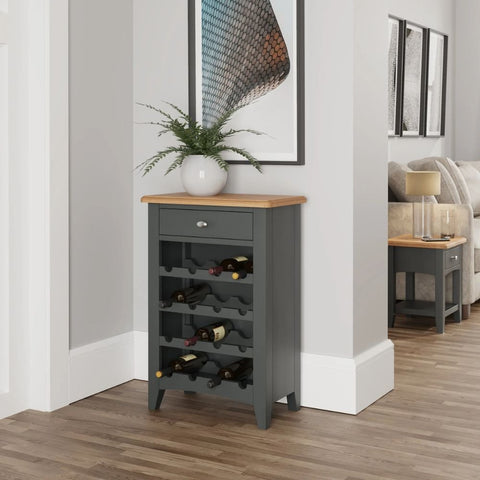 Solid Wood Wine Cabinet | Elegant Home Bar Storage Furniture – Oakvello