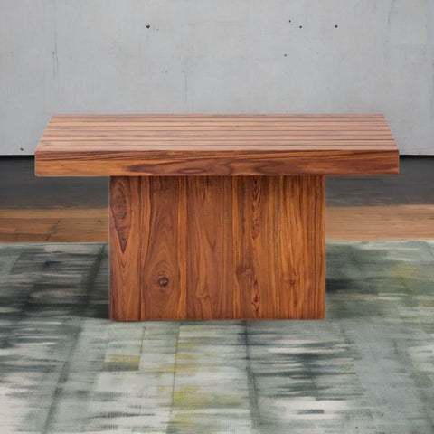 Classic Solid Sheesham Wood Dining Table | Premium Kitchen Furniture – Oakvello
