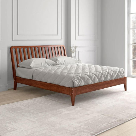 Solid Wood King Size Bed | Premium Bedroom Furniture – Oakvello