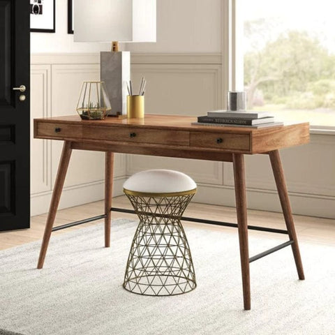 Jodhpuri Solid Wood Kids Study Table | Durable Children's Writing Desk – Oakvello