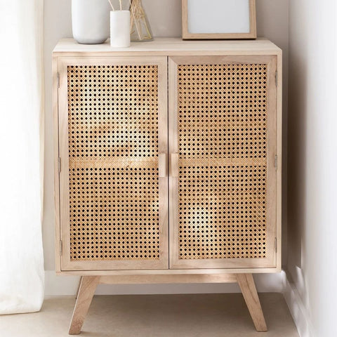 Ralik Design Solid Wood Cupboard | Bedroom & Living Room Storage – Oakvello
