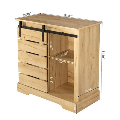 Solid Wood Kitchen Cabinet | Pantry & Kitchen Storage Furniture – Oakvello