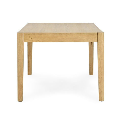 Natural Brown Solid Wood Dining Table | Classic Kitchen Furniture – Oakvello