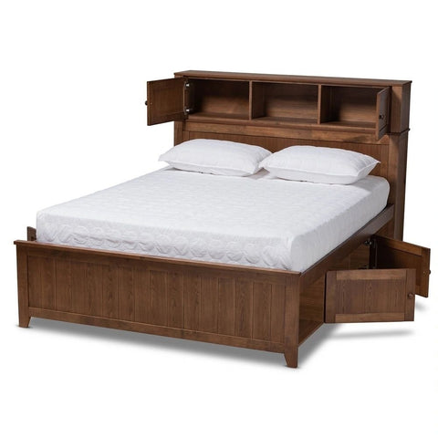 Modern Contemporary Solid Wood Bedroom Bed | Premium Furniture – Oakvello