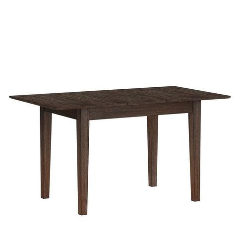 Natural Brown Solid Wood Dining Table | Warm Hardwood Kitchen Furniture – Oakvello