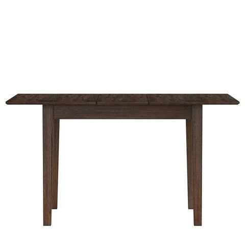 Natural Brown Solid Wood Dining Table | Warm Hardwood Kitchen Furniture – Oakvello
