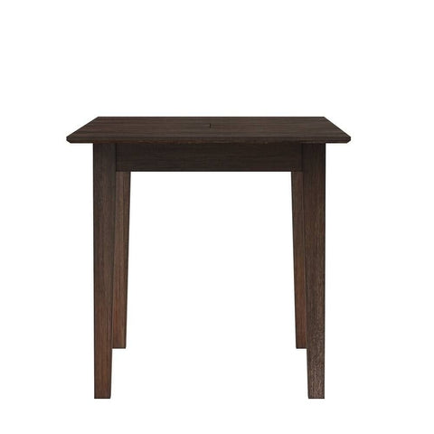 Natural Brown Solid Wood Dining Table | Warm Hardwood Kitchen Furniture – Oakvello