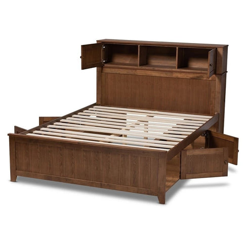 Modern Contemporary Solid Wood Bedroom Bed | Premium Furniture – Oakvello