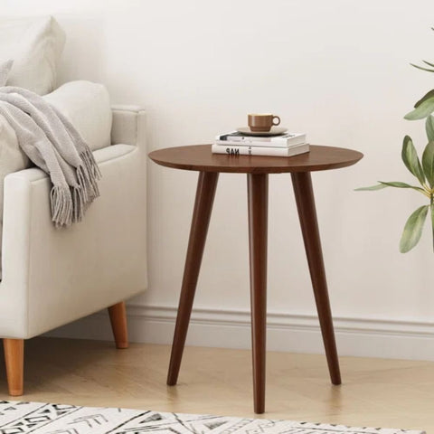 Solid Wood End Table | Classic Living Room Accent Side Table – Oakvello