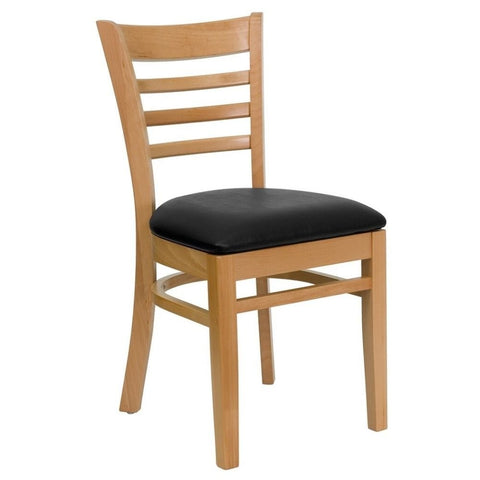 Ladder-Back Solid Wood Dining Chair | Classic Kitchen Seating – Oakvello