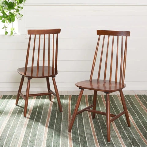 Solid Wood Dining Chair | Industrial Style Kitchen & Dining Seating – Oakvello
