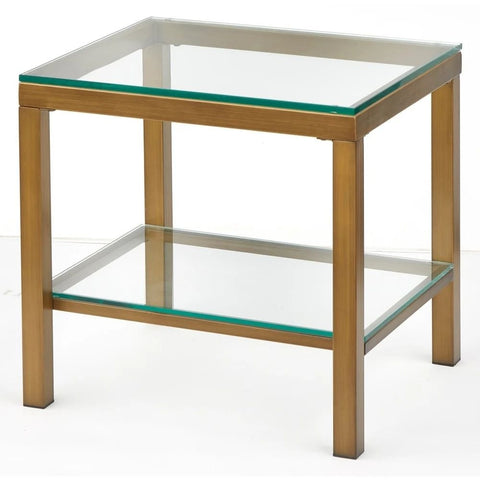Solid Wood End Table | Living Room Accent Side Table – Oakvello
