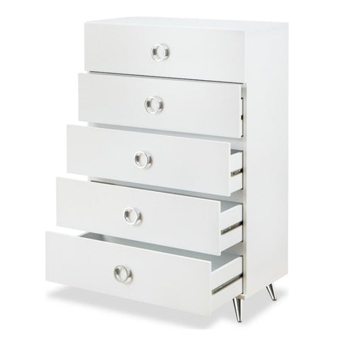 5-Drawer Chest of Drawers | Wide Storage for Small Spaces – Oakvello