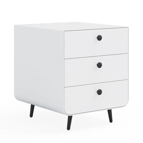 Modern Solid Wood Bedside Storage Cabinet | Bedroom Nightstand – Oakvello