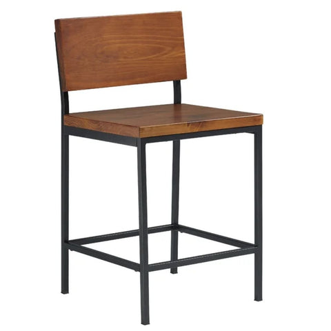 Solid Wood Bar & Counter Stool | Kitchen & Home Bar Seating – Oakvello