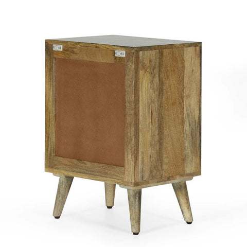 Solid Wood 3-Drawer Nightstand | Bedroom Bedside Table – Oakvello