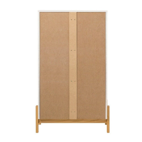 Minimal 4-Drawer Solid Wood Chest | Bedroom Storage Dresser – Oakvello