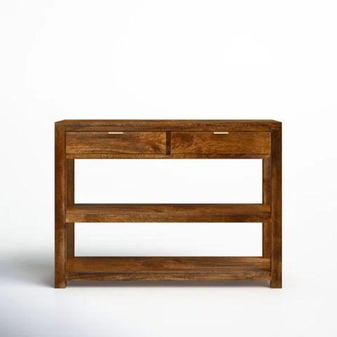 Rectangular Solid Wood Console Table | Entryway & Hallway Furniture – Oakvello