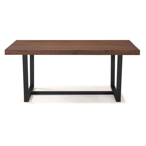 Distressed Solid Wood Dining Table | Rustic Kitchen & Dining Furniture – Oakvello